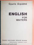 English for waiters