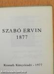 Szabó Ervin (minikönyv) (számozott)