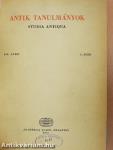 Antik tanulmányok 1972/1-2. 