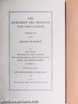 Die Memoiren des Herzogs von Saint-Simon II.