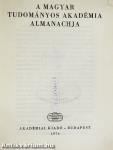 A Magyar Tudományos Akadémia Almanachja 1976