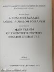A huszadik századi angol irodalom főirányai