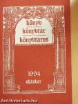 Könyv, könyvtár, könyvtáros 1994. október