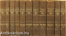 "11 kötet a Moraltheologische Werke című sorozatból" (nem teljes sorozat)