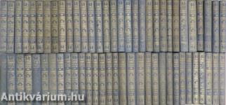 "62 kötet a Dumas művei sorozatból (nem teljes sorozat)"