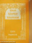 Könyv, könyvtár, könyvtáros 1994. augusztus