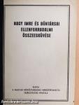Nagy Imre és bűntársai ellenforradalmi összeesküvése