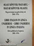Olasz könyvek magyarul-Magyar könyvek olaszul