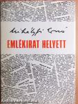 Emlékirat helyett