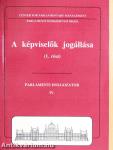 A képviselők jogállása 1.
