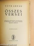 Tóth Árpád összes versei