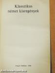 Klasszikus német kisregények