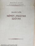 Német-magyar szótár