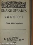 Shakespeare's Sonnets Reconsidered
