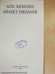 XIX. századi német drámák