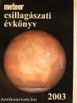 Meteor csillagászati évkönyv 2003
