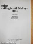 Meteor csillagászati évkönyv 2003