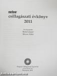 Meteor csillagászati évkönyv 2011