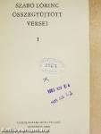 Szabó Lőrinc összegyűjtött versei I-II.