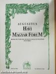 Havi Magyar Fórum 2001. augusztus