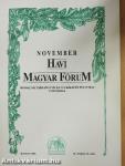 Havi Magyar Fórum 2001. november