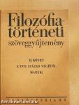 Filozófiatörténeti szöveggyűjtemény II.