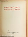 Kisfaludy Károly válogatott művei