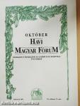 Havi Magyar Fórum 2001. október