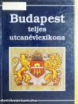 Budapest teljes utcanévlexikona