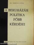 A beruházási politika főbb kérdései