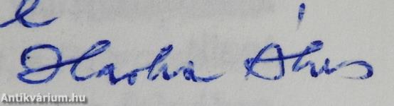 Tiszafüredi tanulmányok 1. - Természettudományi tanulmányok (dedikált példány)