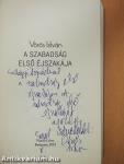 A szabadság első éjszakája (dedikált példány)