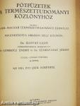 Természettudományi Közlöny 1931. január-december/Pótfüzetek a Természettudományi Közlönyhöz 1931. január-december