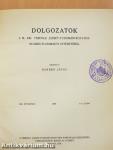 Dolgozatok a M. Kir. Ferencz József-Tudományegyetem Régiségtudományi Intézetéből XIII/1-2.