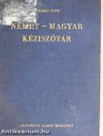 Német-magyar kéziszótár