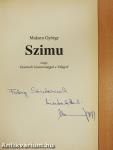 Szimu (dedikált példány)