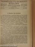 Természettudományi Közlöny 1924. január-december/Pótfüzetek a Természettudományi Közlönyhöz 1923. január-december