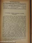 Természettudományi Közlöny 1924. január-december/Pótfüzetek a Természettudományi Közlönyhöz 1923. január-december