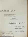 Gaál István (dedikált példány)