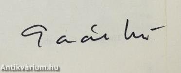 Gaál István (dedikált példány)