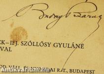 Pihenő I. (dedikált példány)