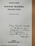 Magyar tragédia (dedikált példány)