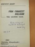 Fába faragott balladák (dedikált példány)