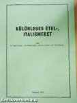 Különleges étel-, italismeret