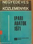 Ipari adatok 1971/4