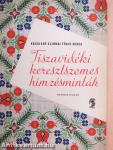 Tiszavidéki keresztszemes hímzésminták