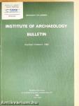 Bulletin of the Institute of Archaeology