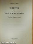 Bulletin of the Institute of Archaeology