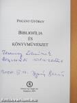 Bibliofília és könyvművészet (dedikált példány)