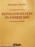 Kinyilatkoztatás és emberi szó (dedikált példány)